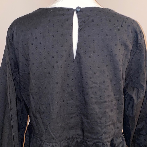 Francesca’s Miami Embroidered Back Baby Doll Boho Blouse - Picture 6 of 15